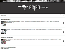 Tablet Screenshot of grifoetiquetas.com